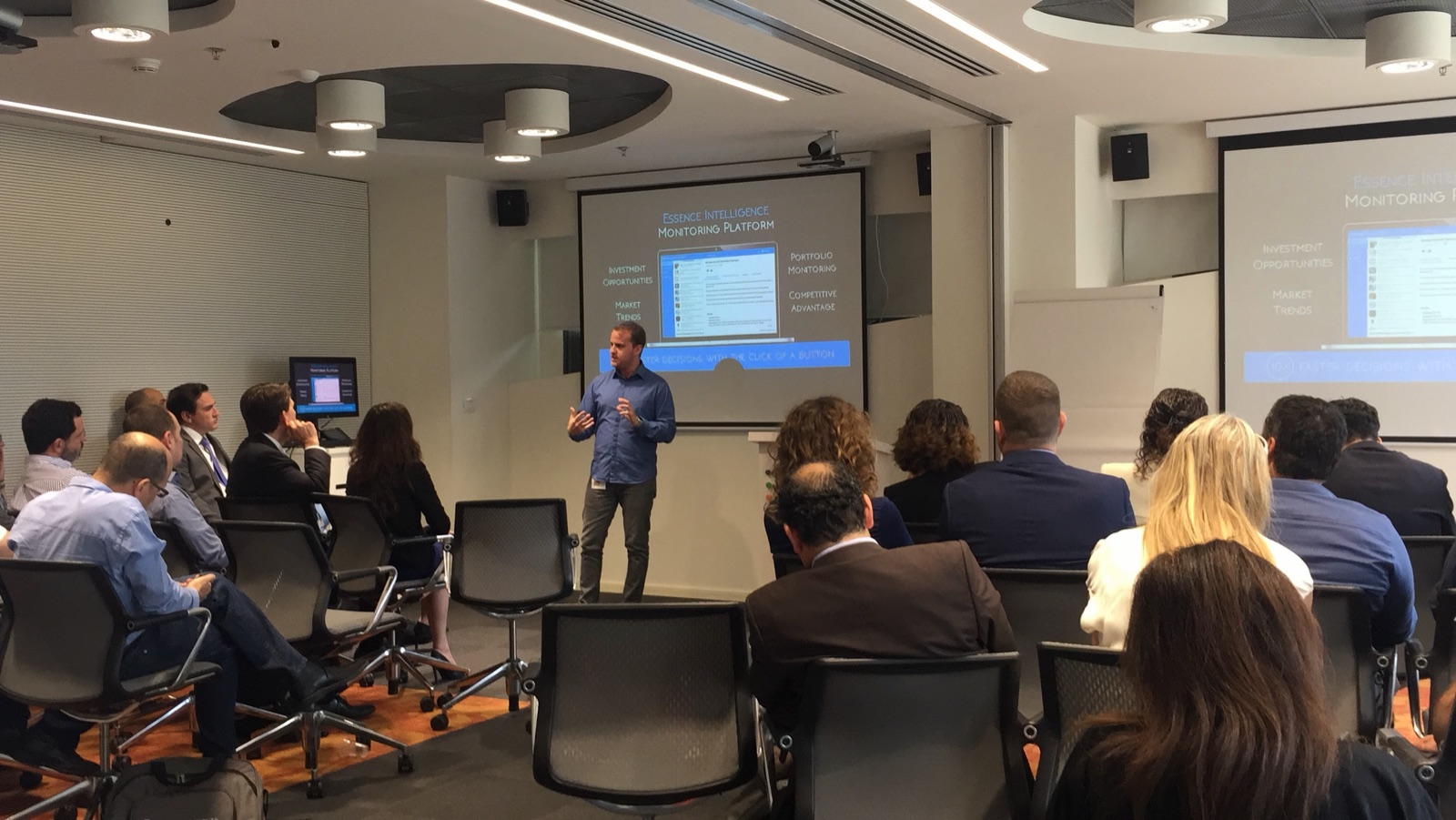 Fintech keynote at a RegTech / monitoring platform conference